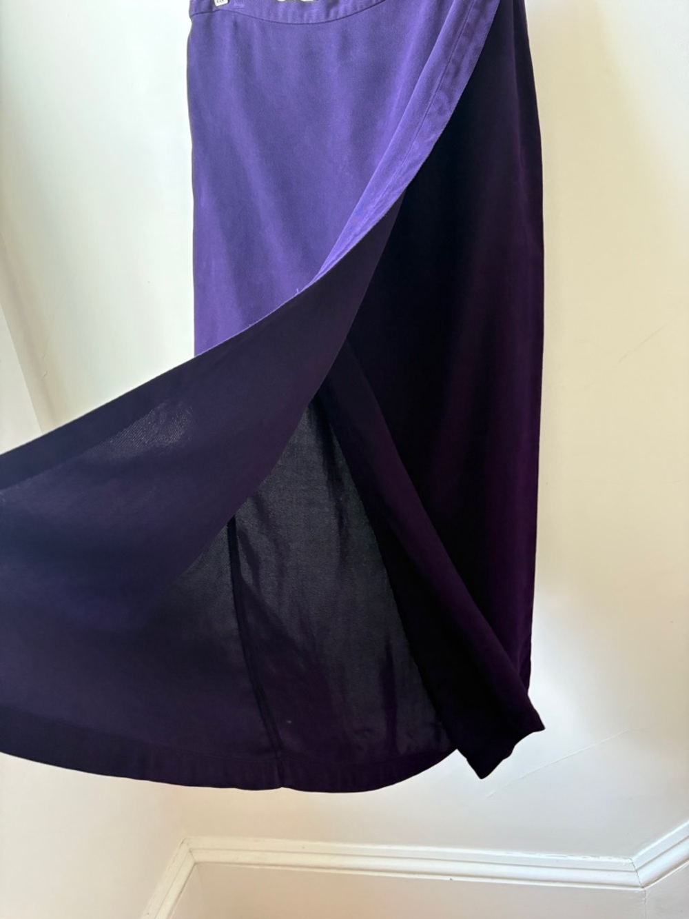 Vintage 90s Elieen Fisher Wool/Silk Skirt - Picture 6 of 14
